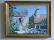 Old Walls and roofs in South West France